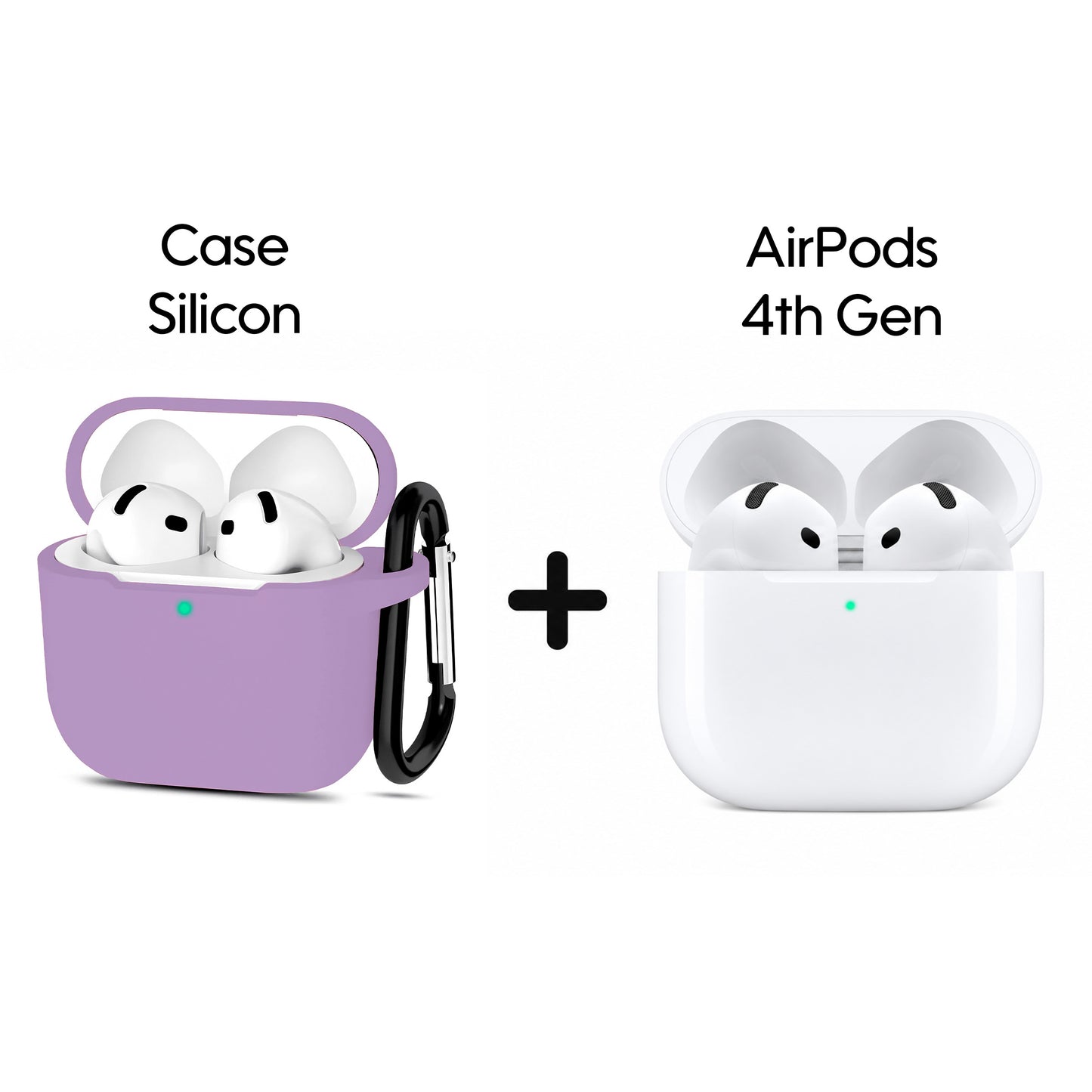 Combo Estuche Silicona + AirPods Series 4 - T.Q. (1.1)