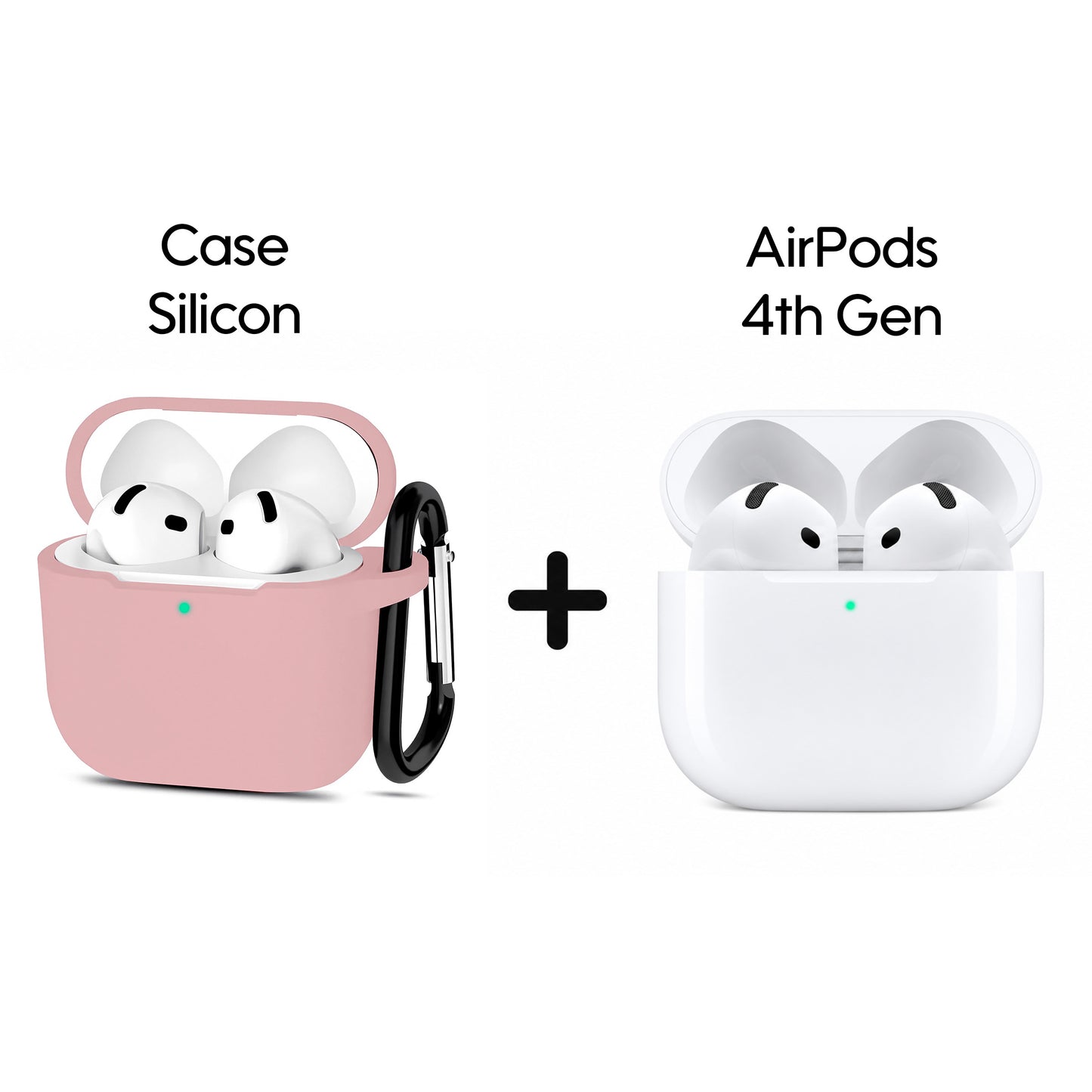 Combo Estuche Silicona + AirPods Series 4 - T.Q. (1.1)